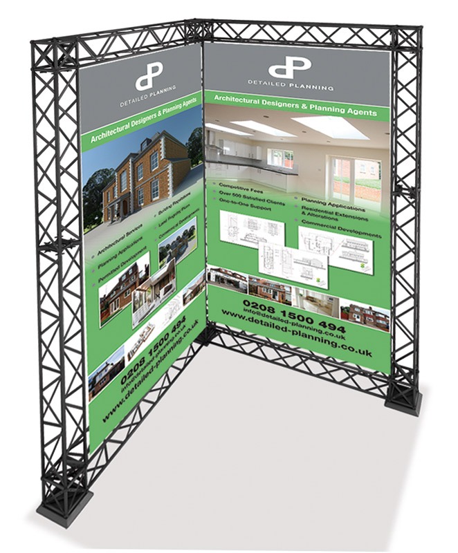 Truss Kit 2 Exhibition Gantry Corner Stand