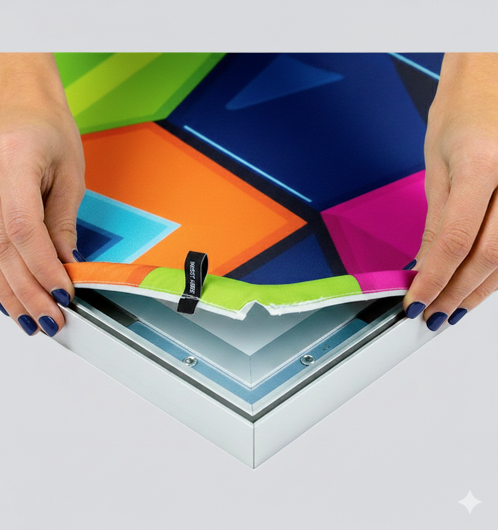 SEG Fabric Lightbox Replacement Graphic