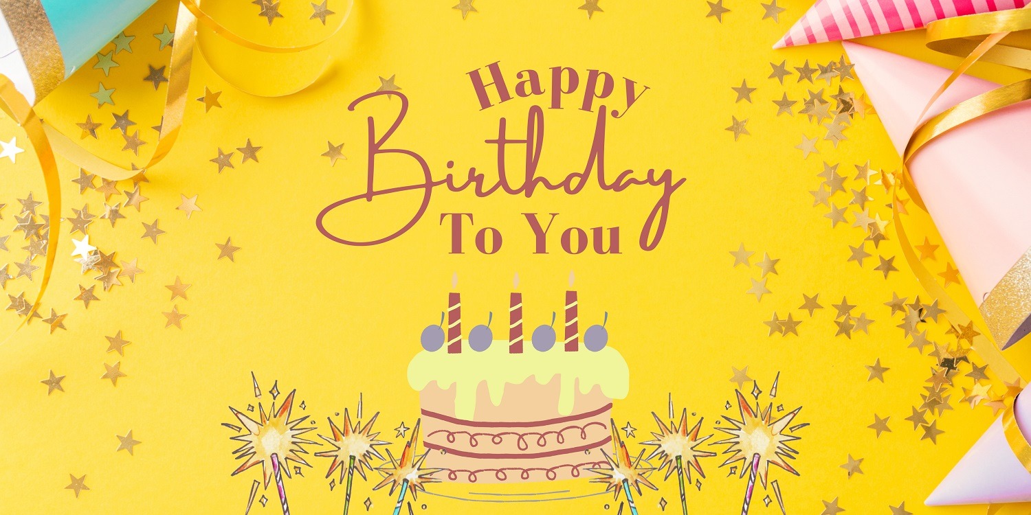 Happy Birthday - Banner 100
