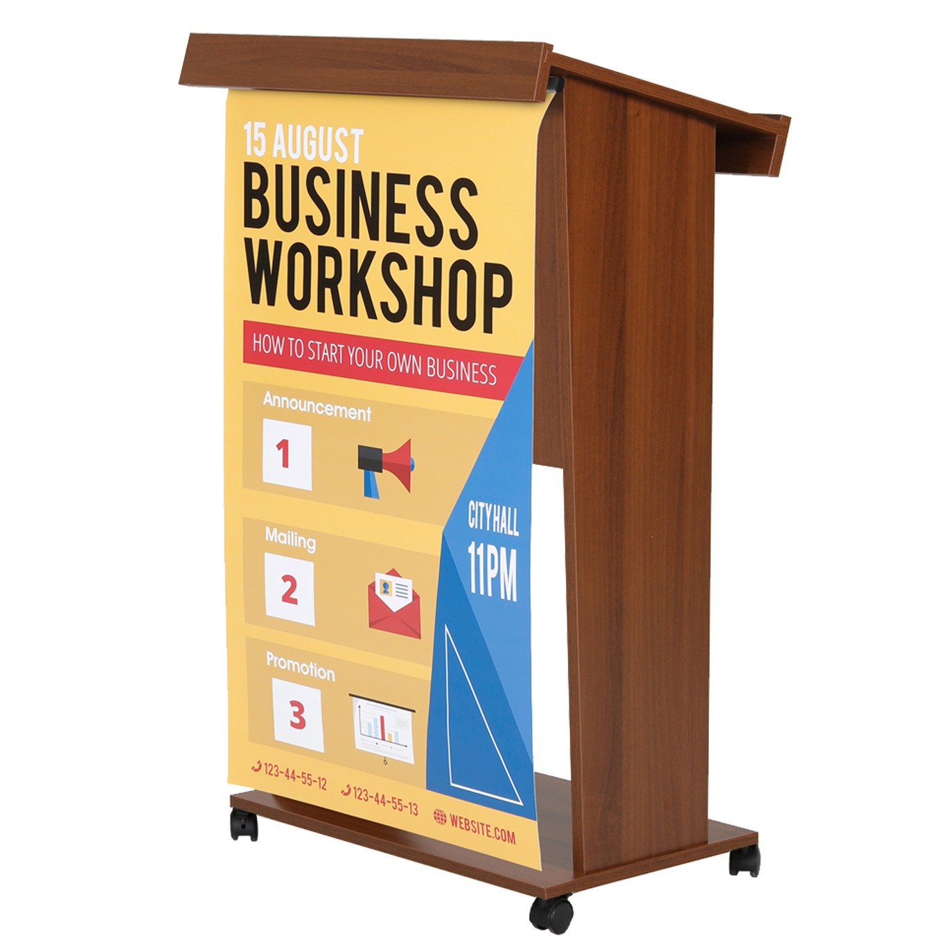 Economy Wooden Podium 