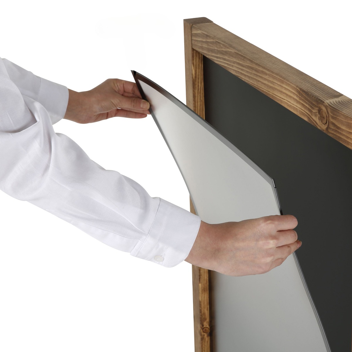 2x Magnetic PET Cover Sheet for Economy Waterbase Chalkboard