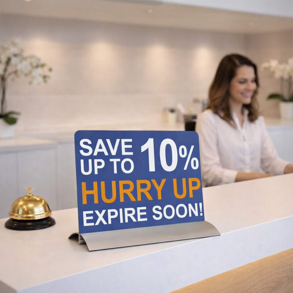 Table Top Menu Holder