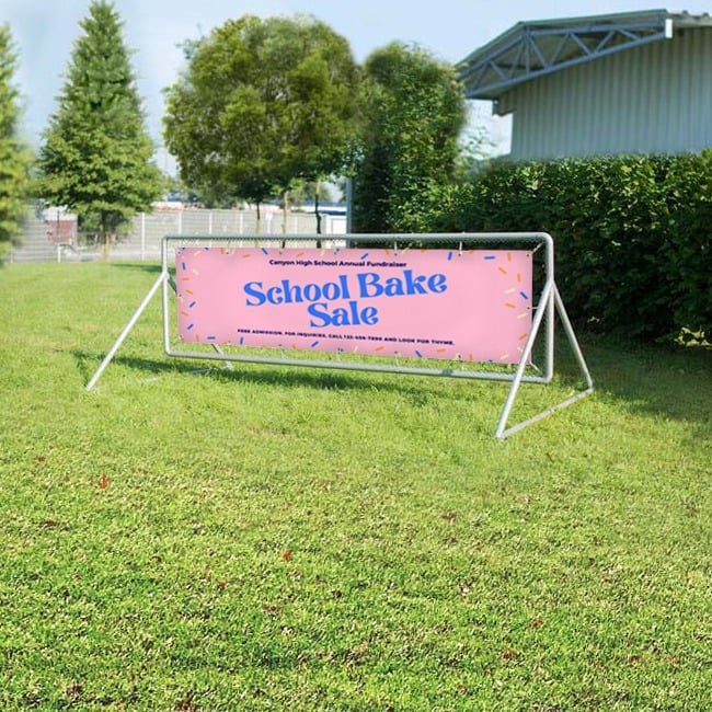 Outdoor Event Heavy Duty Advertising Banner Frame