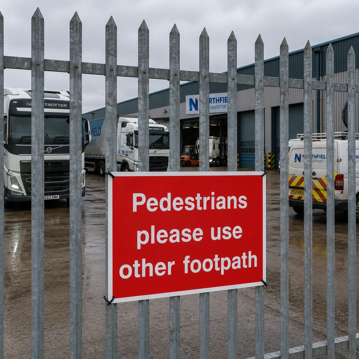 Use Other Footpath Safety Signs - Pack of 6 | Correx | Foamex | Dibond | Vinyl