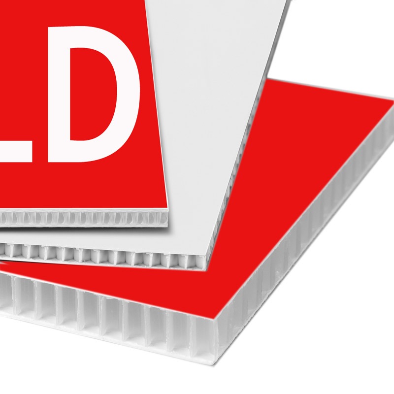 Pre-designed Polling Station Correx® Signs - Pack of 2