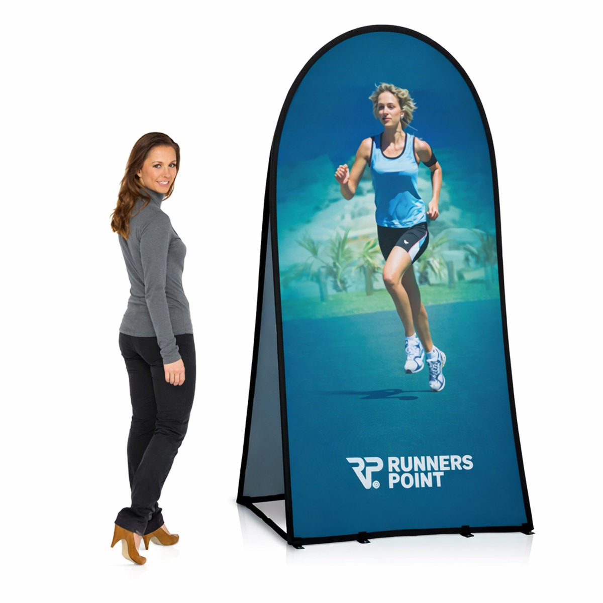 Vertical Pop Up Banner