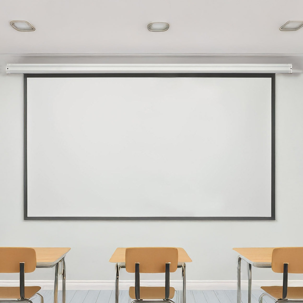Electric Motorised Projector Screen