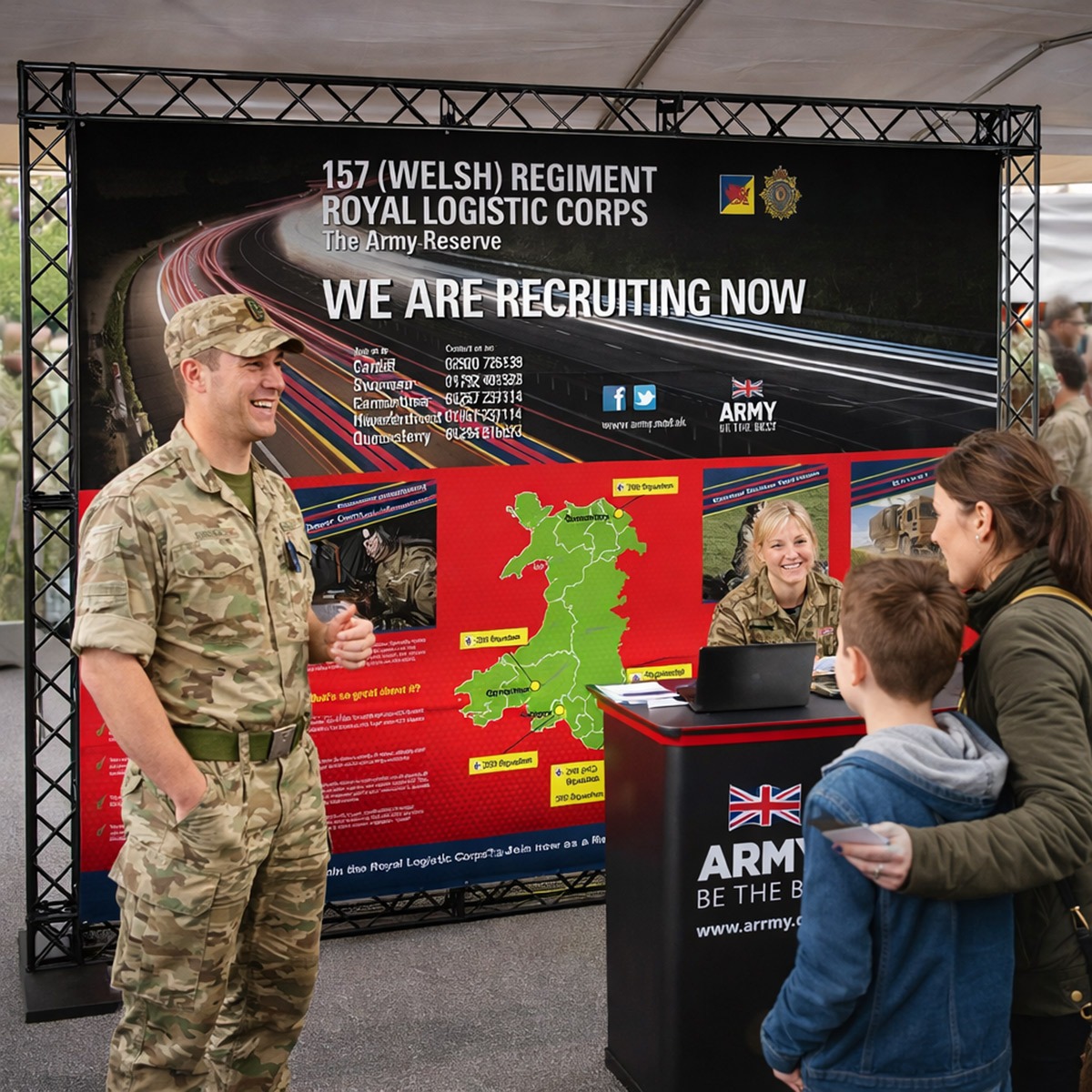 Truss Kit 4 - Folding Exhibition Gantry System 3m Wide