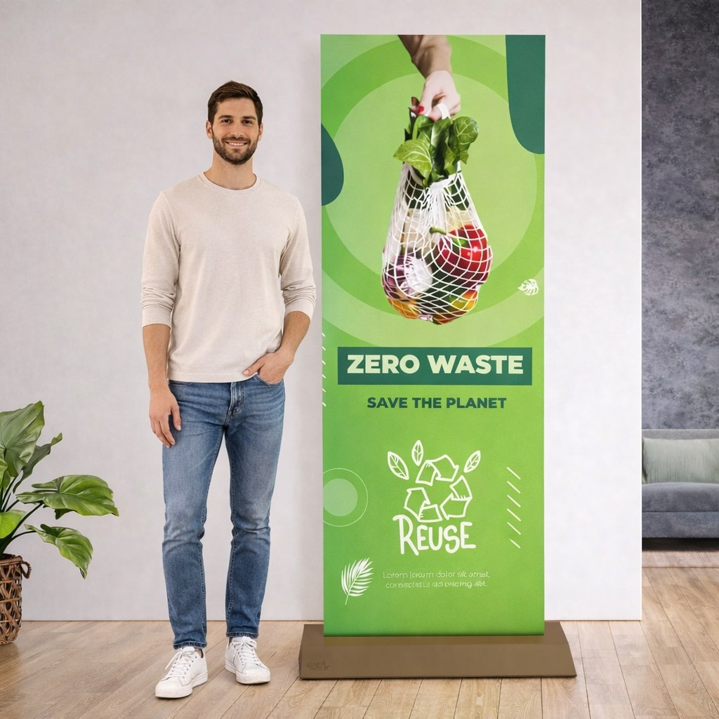 Eco-Friendly Roller Banner Stand