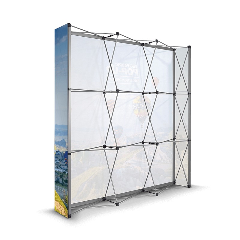 Edge Tension Fabric Pop Up Stand