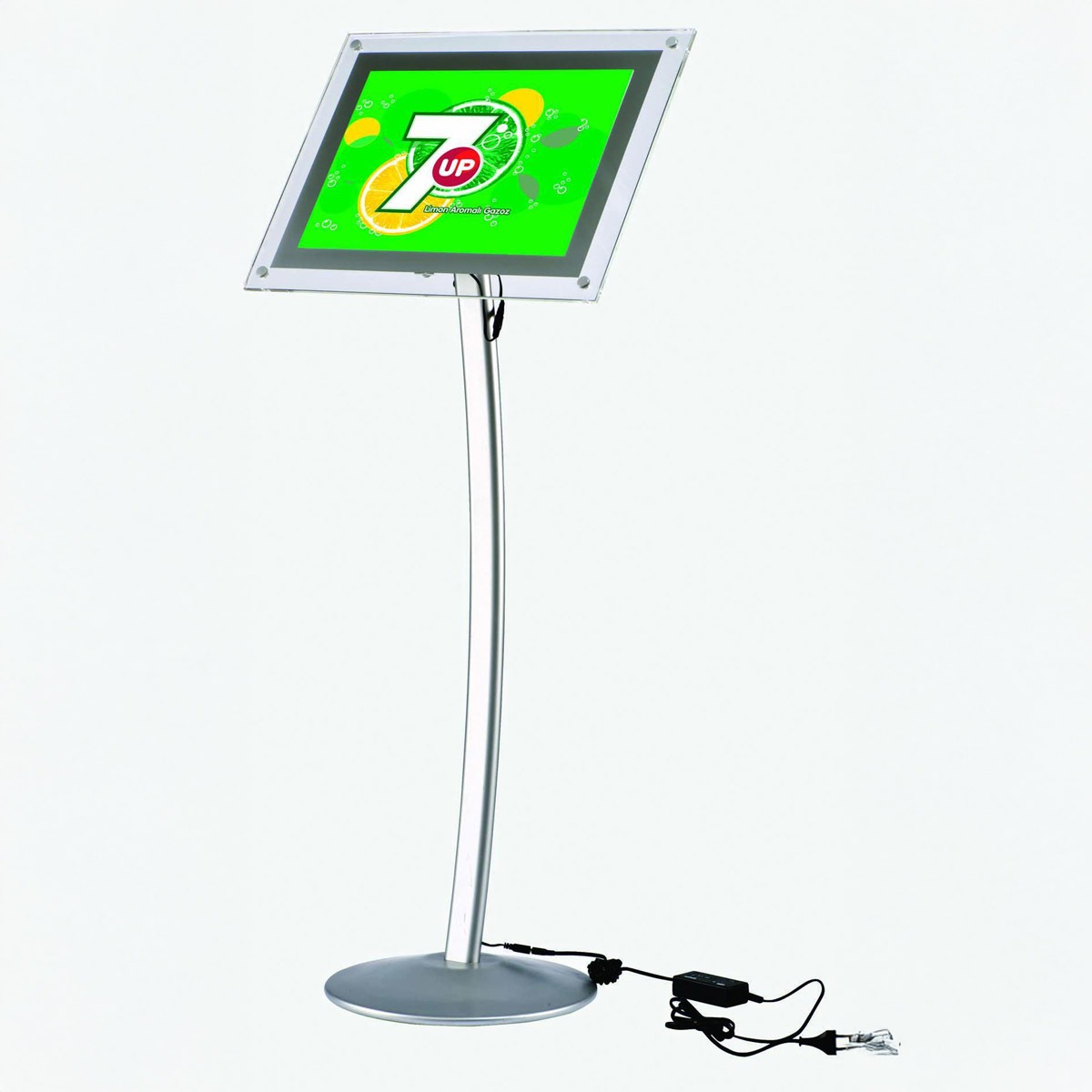 iPost 600 - Edge Lit Menu Stand