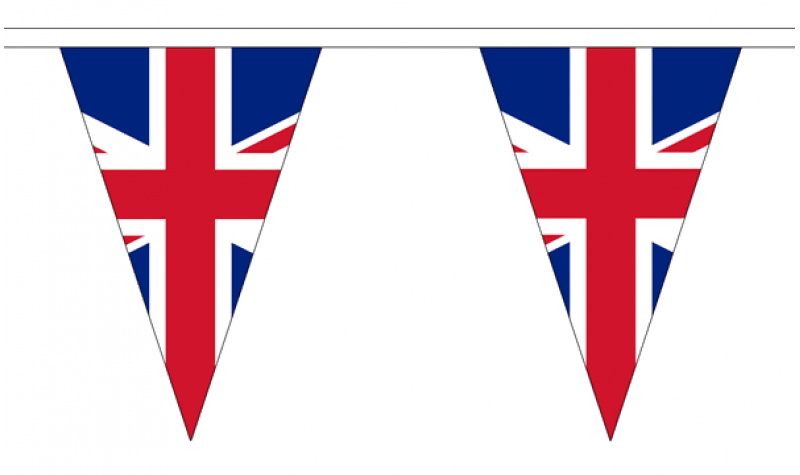 Union Jack Triangle Bunting 