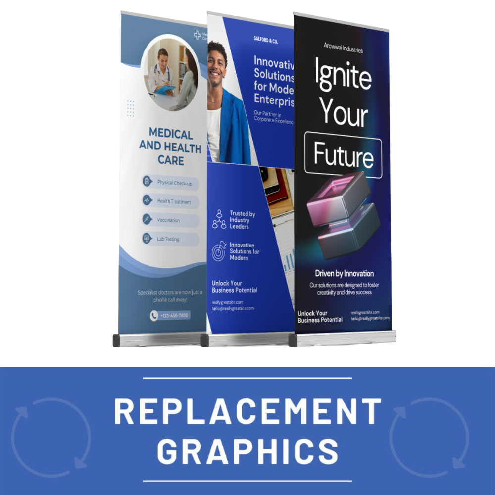 Replacement Banner Stand Graphics