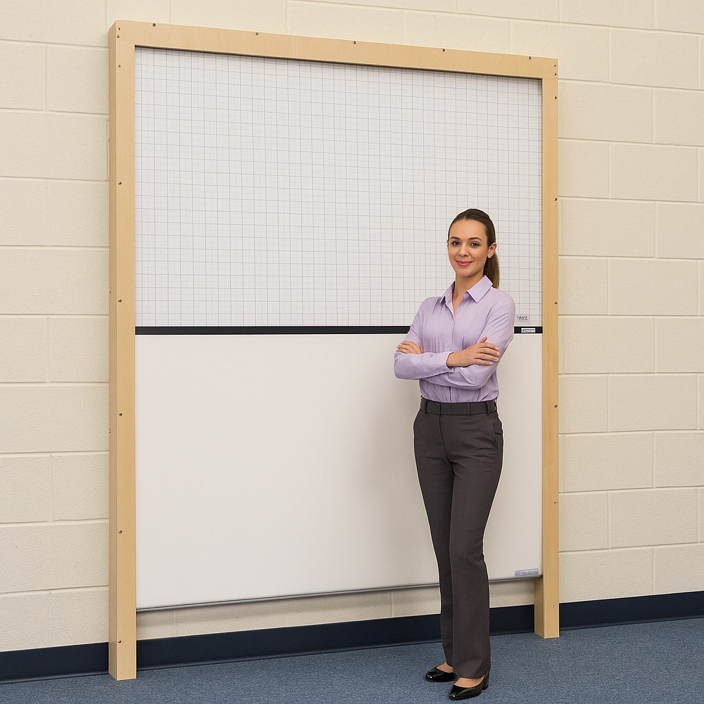 School Wall Fixed Roller Whiteboards