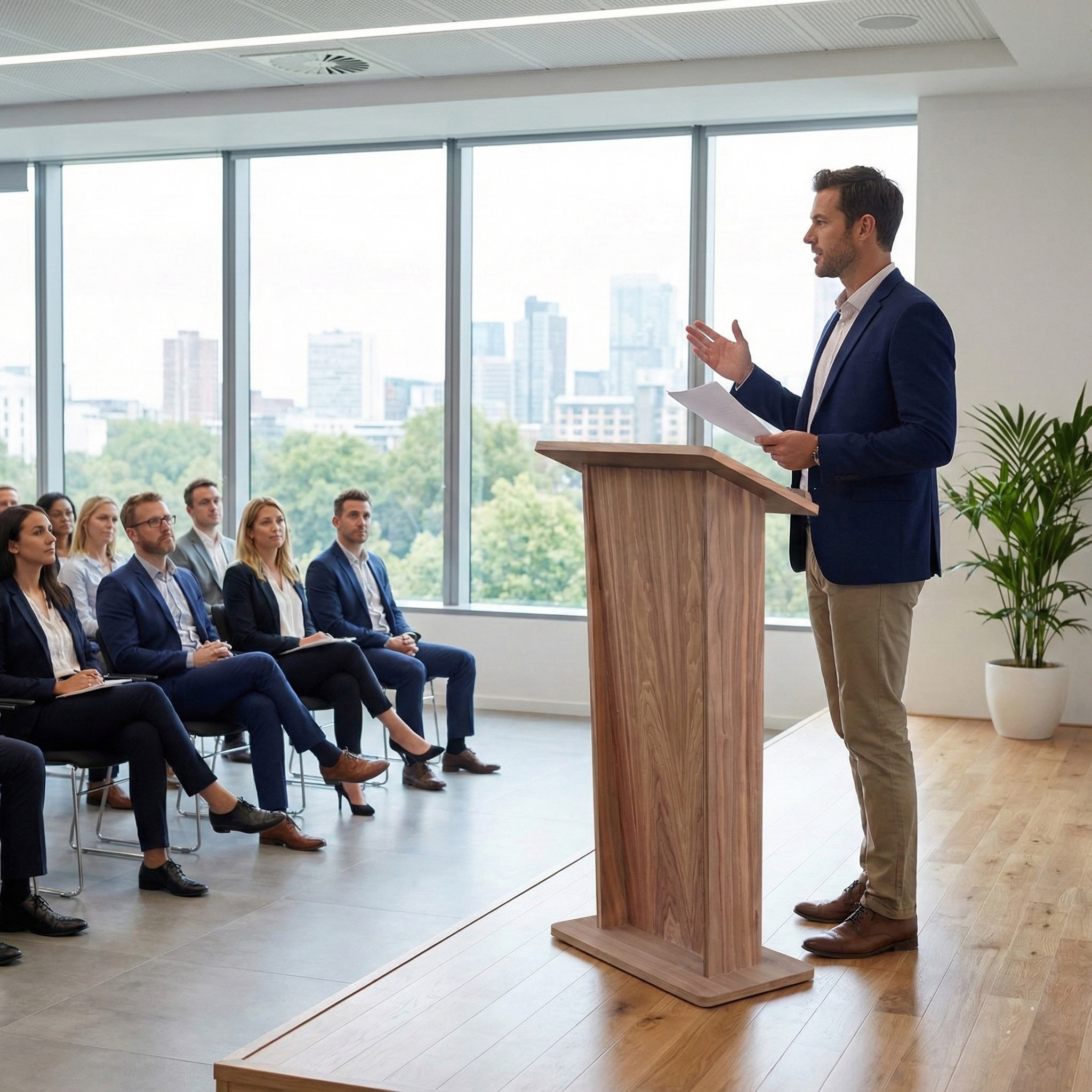 Shaftesbury Walnut Lectern