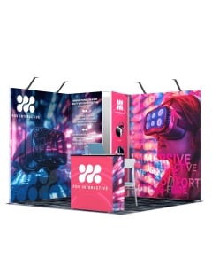 3x3m Fastframe Modular Exhibition Stand