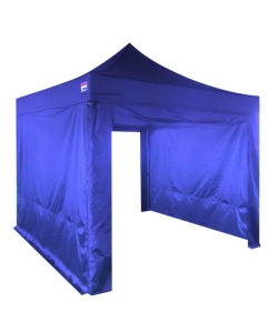 3x3m Commercial Gazebo with Colour Canopy and Walls