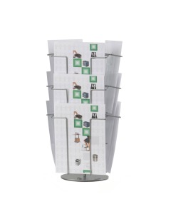 Desktop Revolving Brochure Display