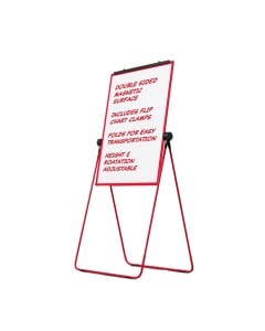 Clearance - Red UltraMate A1 Flipchart Easel