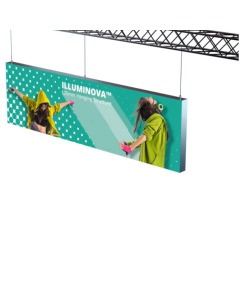 Illuminated Hanging Lightbox Banner