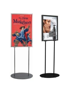 Floor Standing Retail Poster Holder