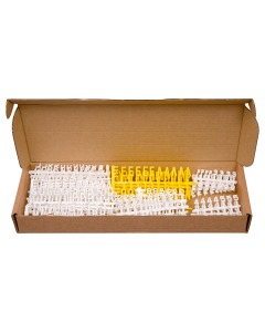 Assorted Character Set For Peg Letter Board