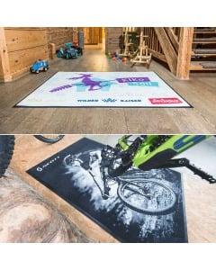 Velour Custom Branded Floor Mat
