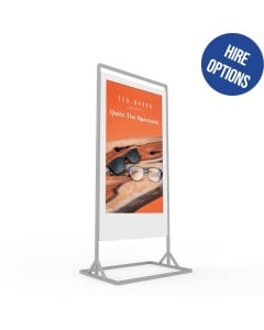 Superslim Freestanding Double-Sided Digital Screen