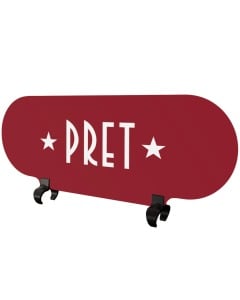 Provides Additional Branding Space