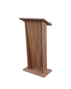 Premium Walnut Wooden Lectern