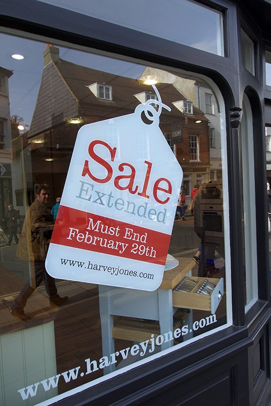 Low tack window stickers, an alternative to self-cling