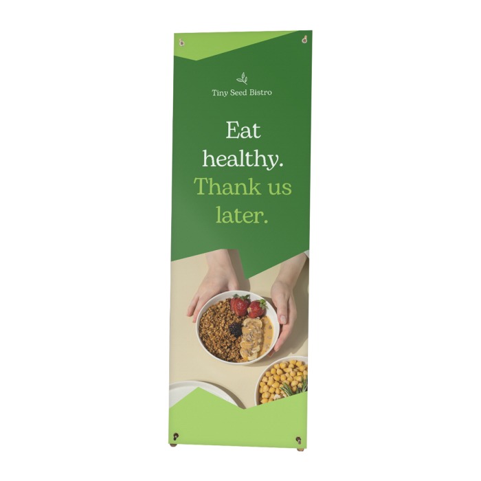 Eco-Friendly Bamboo X-Banner Stand