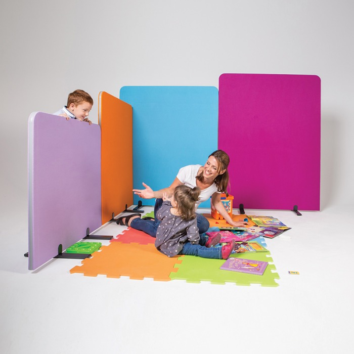 Rounded Corner Office Room Divider Screens