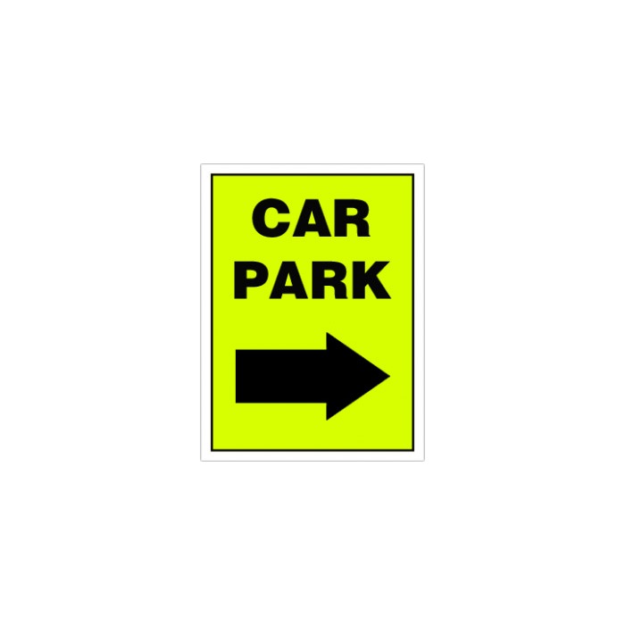 Car Park Event Sign Bundles