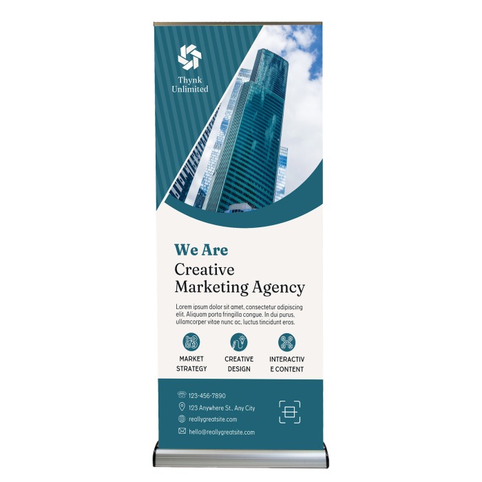 Imagine Cassette Roller Banner