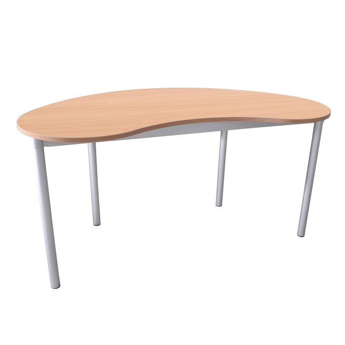 Enviro Bean Table - 1400mm Wide - Beech
