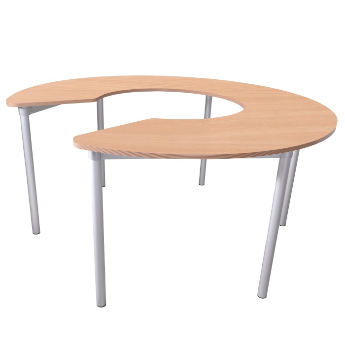 Enviro Keyhole Table - Beech
