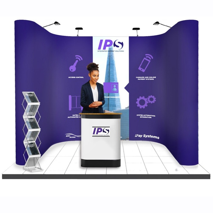 U-shaped linked pop up kit