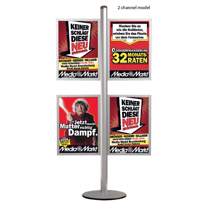 Multi pocket poster display system