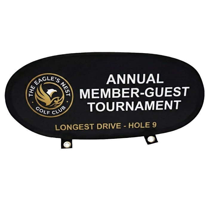 Golf course printed Tee marker