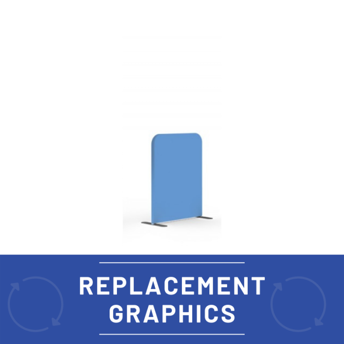 Modulate Replacement graphic - Straight 800mm Wide 1000mm High