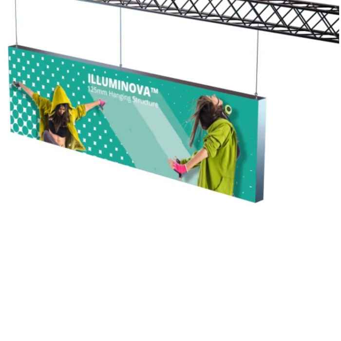 Illuminated Hanging Lightbox Banner