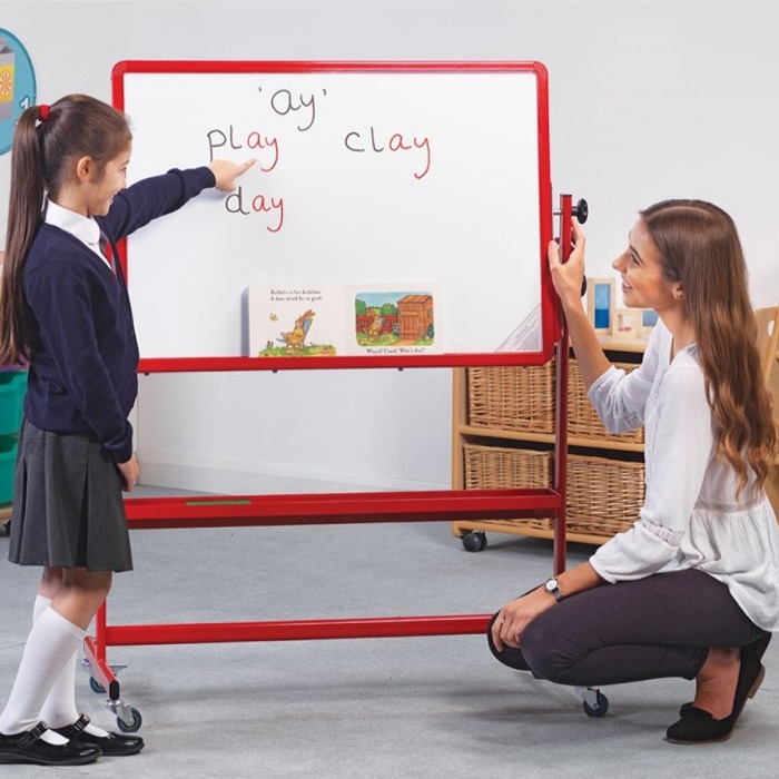 Little Rainbows Tilt 'N' Teach Mobile Whiteboard