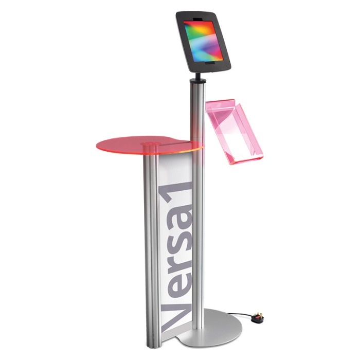 iPad Display Stand w/ Brochure Holder