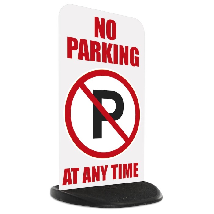 Economy Pavement Sign - No Parking At Any Time