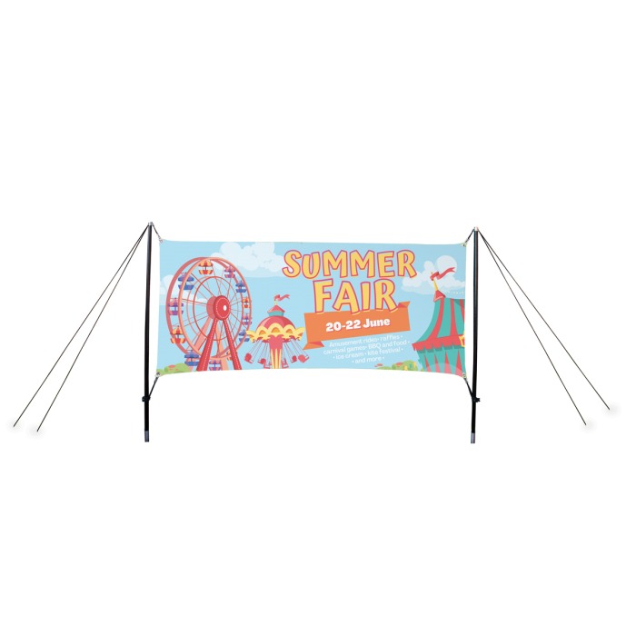Outdoor Tensioned Banner Frame