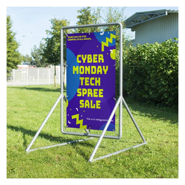 Outdoor Event Heavy Duty Advertising Banner Frame