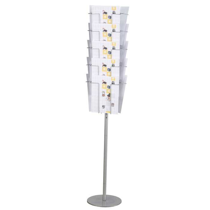 Rotating Wire Brochure Display