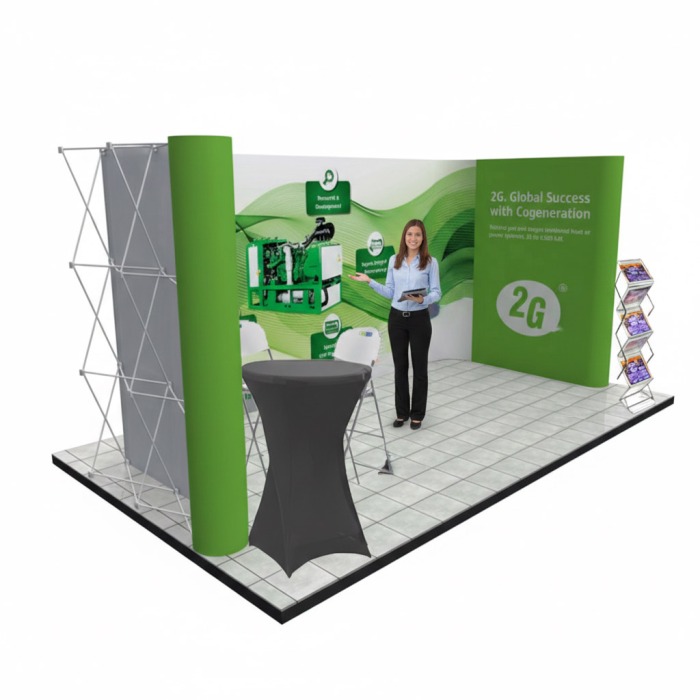 Exhibition Linked Popup Stand discount bundle