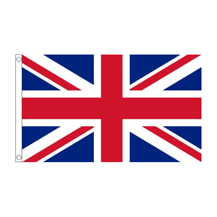 Durable Nylon Union Jack Flag - 5ft x 3ft